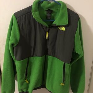 Green North Face Jacket